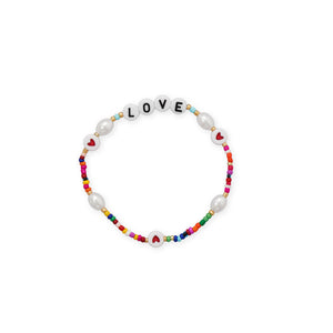 "Love" Multi Color Friendship Bracelet