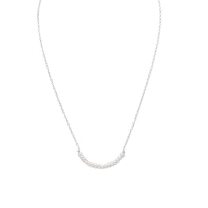 Cultured Freshwater Pearl Necklace - June Birthstone