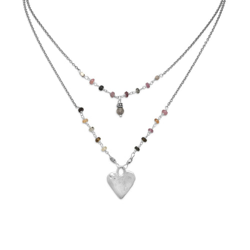 Baila Luna Joyful Heart Necklace