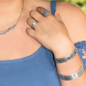 10 Thin Bangle Bracelet Set