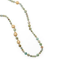 Prehnite Gold Filled Necklace