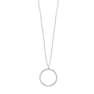 16.5" Small Circle Necklace