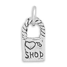 Love To Shop Reversible Bag Charm