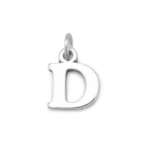 Oxidized "D" Charm