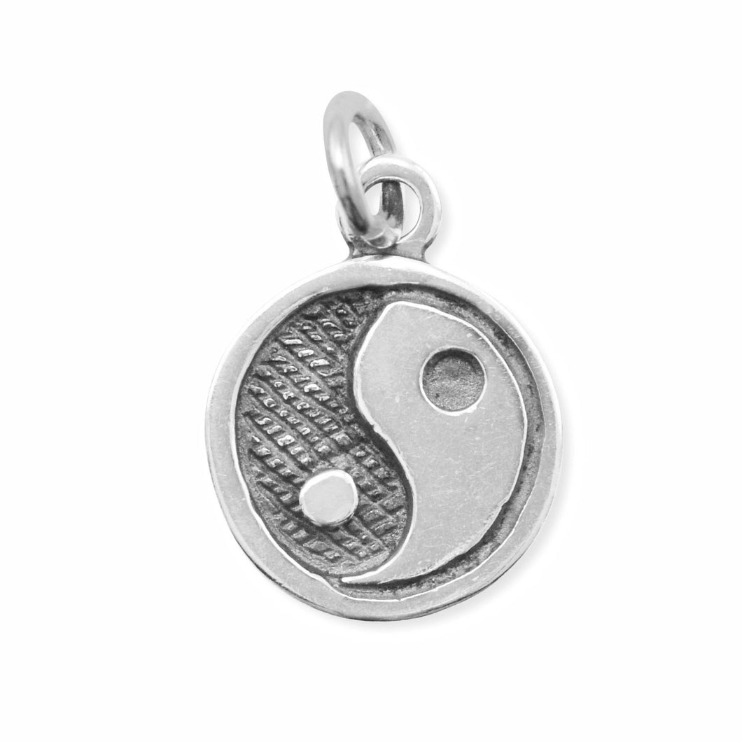 Oxidized Yin-Yang Charm