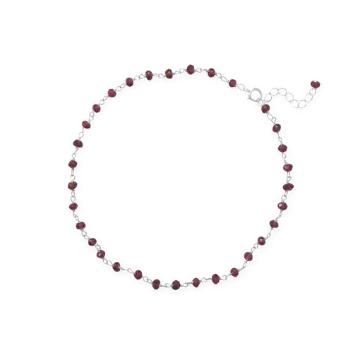 Glam and Gleaming Garnet! 9.5